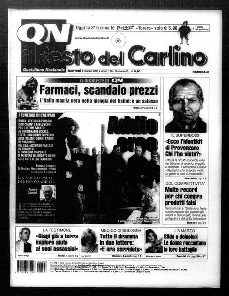 Il Resto del Carlino : giornale dell'Emilia